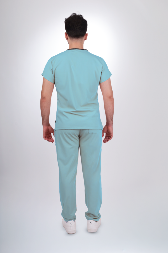 Premium Likralı Klasik Seri Erkek Benetton Scrubs