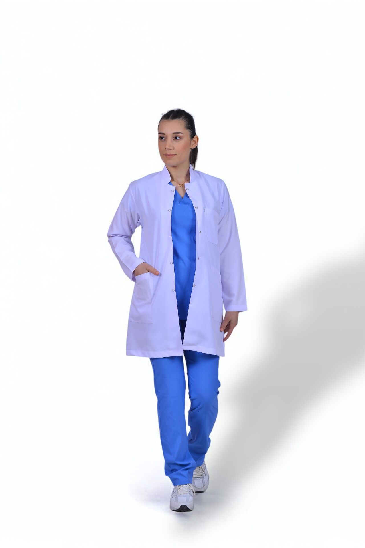 Uzun kol Orta Boy Kadın Hakim Yaka