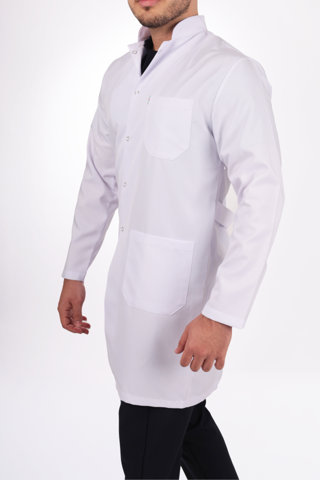 Erkek Alpaka Uzun Boy Uzun Kol Hakim Yaka Doktor Öğretmen Önlüğü