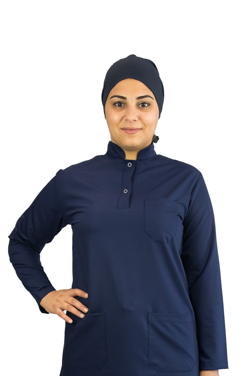 Lacivert Doktor Hemşire Bonesi - Unisex