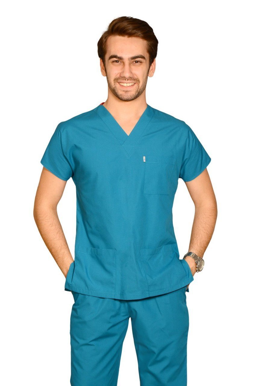 Terycoton Erkek A.Petrol Doktor Hemşire Forması