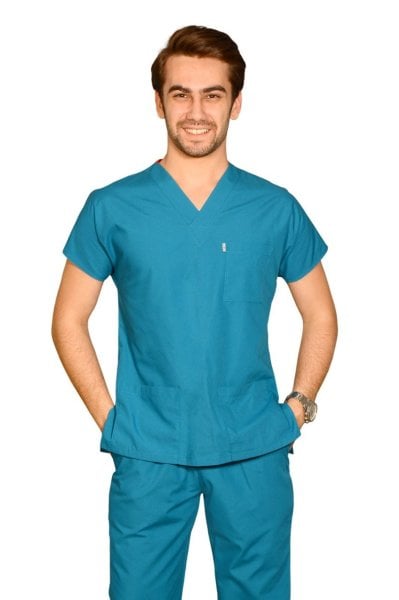 Terycoton Erkek A.Petrol Doktor Hemşire Forması