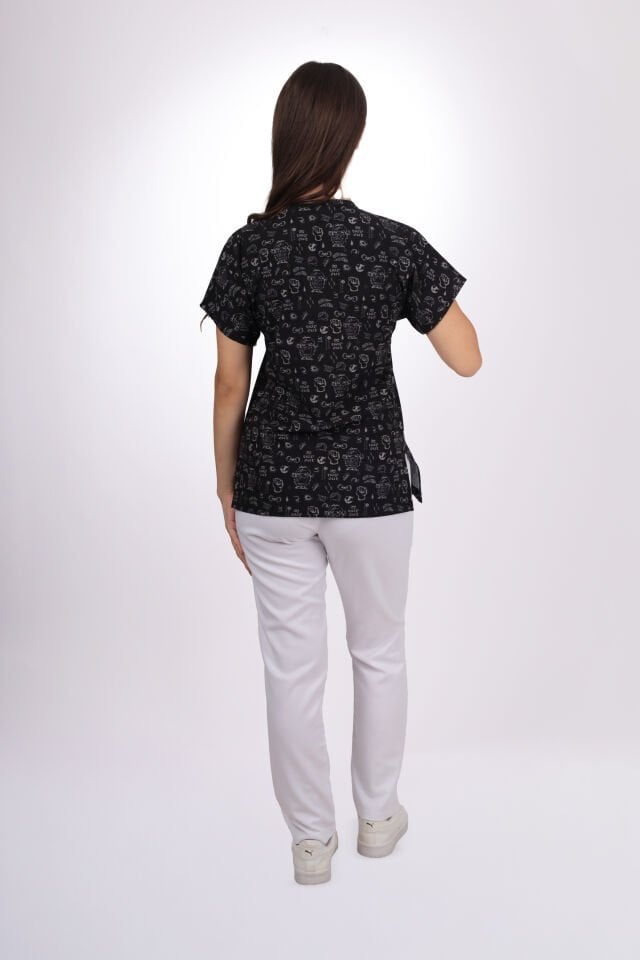 Desenli Seri Empower Desen Kadın Tek Üst