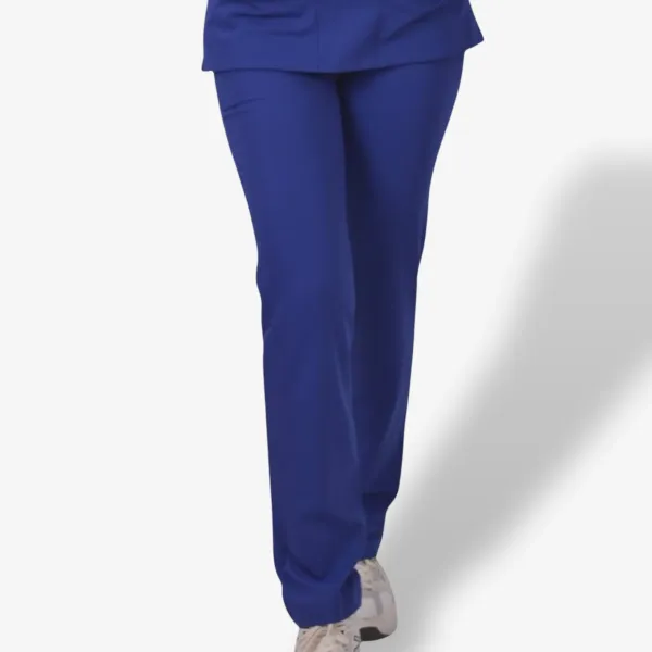 Platin Mor Klasik Model Kadın Scrubs