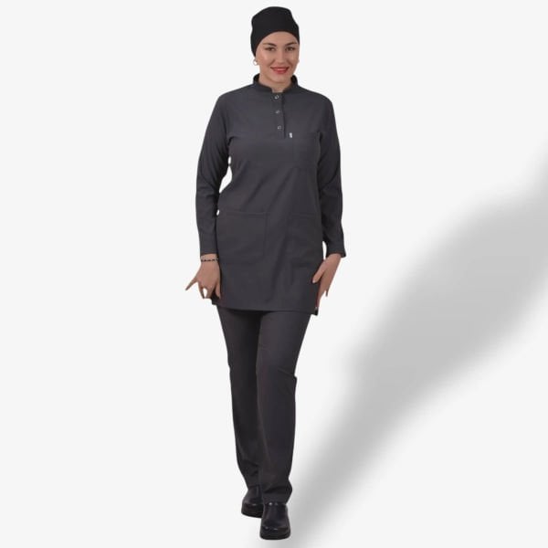 Kadın Premium Tesettür Seri Scrubs Takım