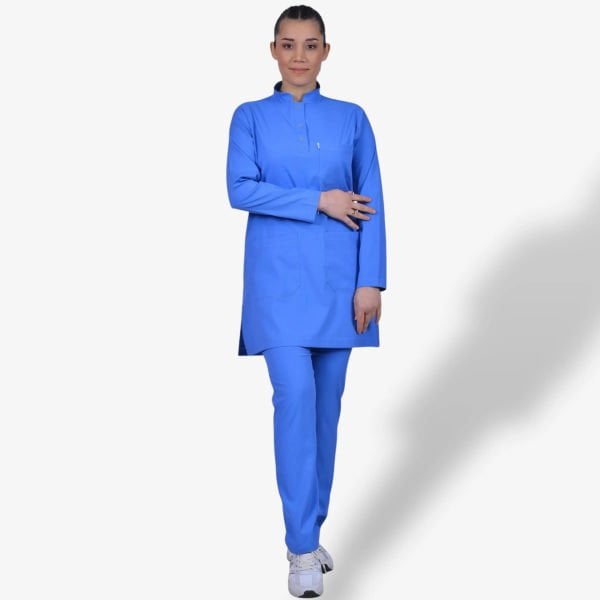 Kadın Premium Tesettür Seri Scrubs Takım