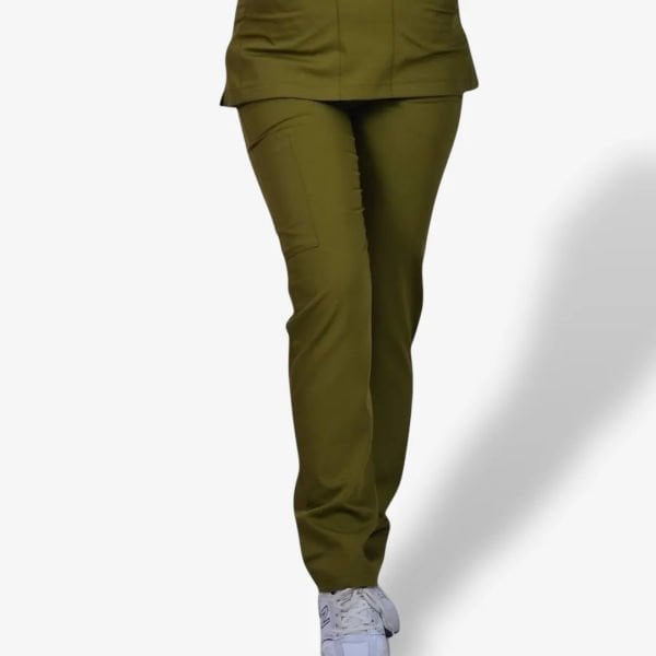 Kadın Premium Zipper Seri Scrubs Tek Alt