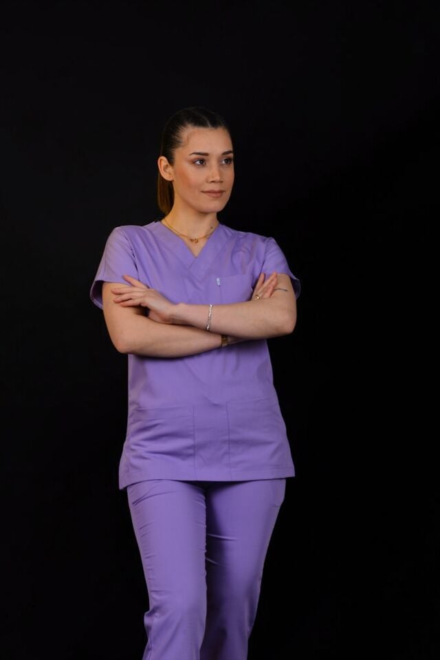 Premium Likralı Klasik Seri Kadın Tek Üst Lila