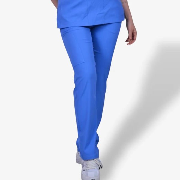 Kadın Likralı Zipper Seri Scrubs Tek Alt