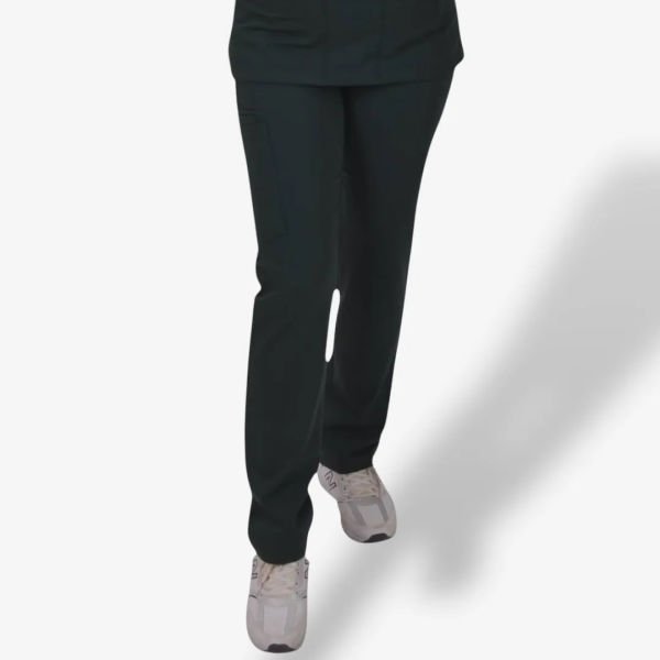 Kadın Likralı Zipper Seri Scrubs Tek Alt