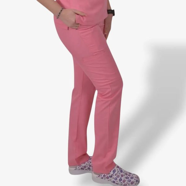 Kadın Likralı Zipper Seri Scrubs Tek Alt