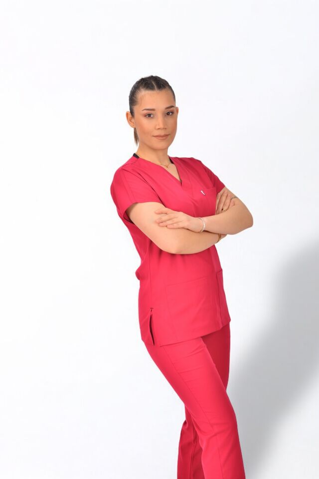 Premium Likralı Klasik Seri Kadın Tek Üst Fuşya