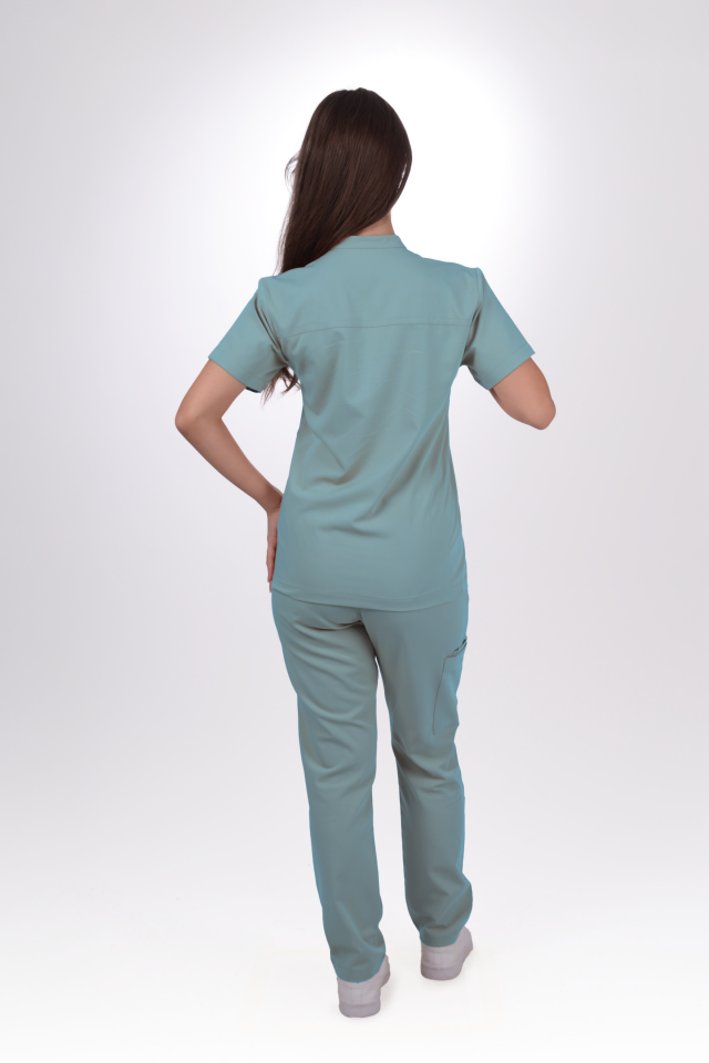 Premium Likralı SnapPrime Seri Kadın Benetton Scrubs