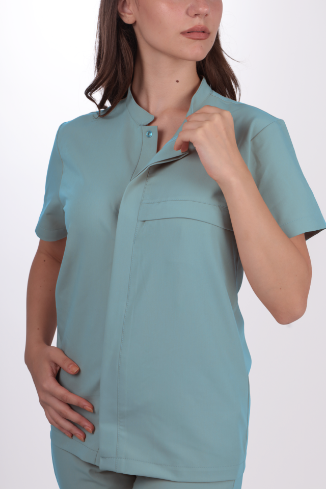 Premium Likralı SnapPrime Seri Kadın Benetton Scrubs