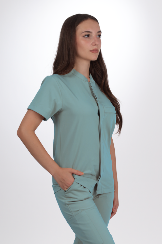 Premium Likralı SnapPrime Seri Kadın Benetton Scrubs