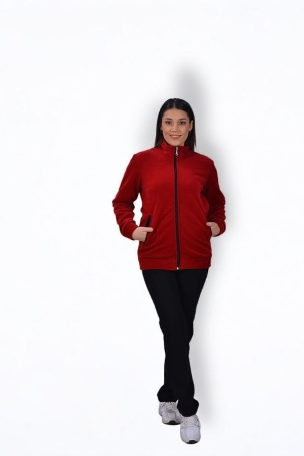 Polar Ceket Bordo