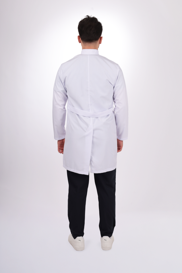 Erkek Alpaka Uzun Boy Uzun Kol Hakim Yaka Doktor Öğretmen Önlüğü