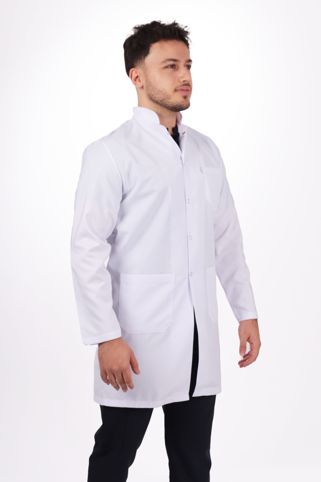 Erkek Alpaka Uzun Boy Uzun Kol Hakim Yaka Doktor Öğretmen Önlüğü